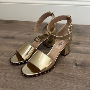 Valentino Soul Stud Block Heel